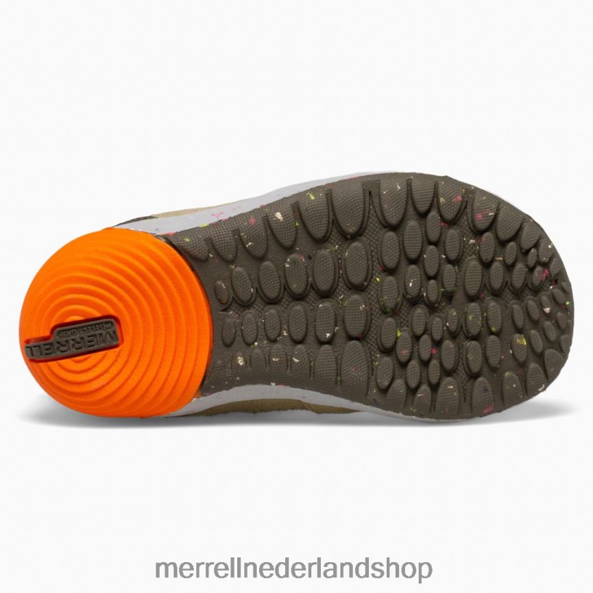 Merrell kinderen 4FFP6T1457 kale trappen nok jr wandelaar (ml266269) schoenen olijf/marine/oranje