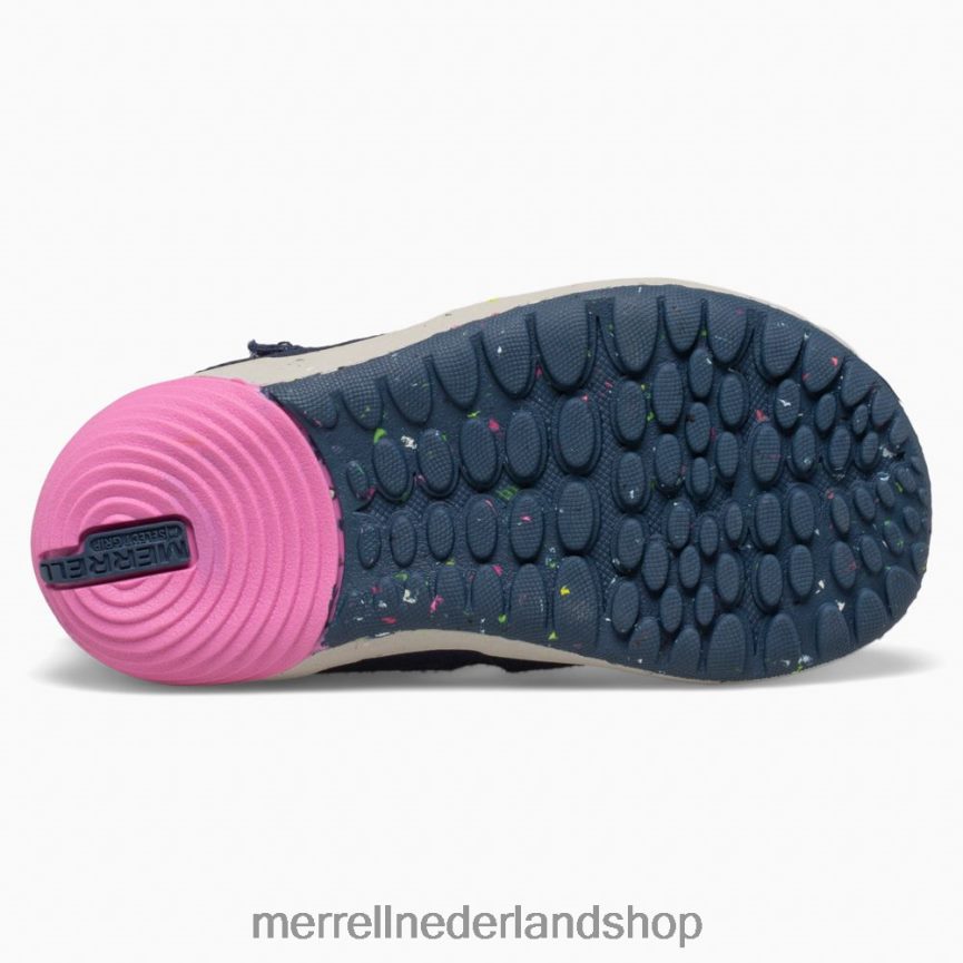 Merrell kinderen 4FFP6T1458 kale trappen nok jr wandelaar (ml166271) schoenen marine/roze