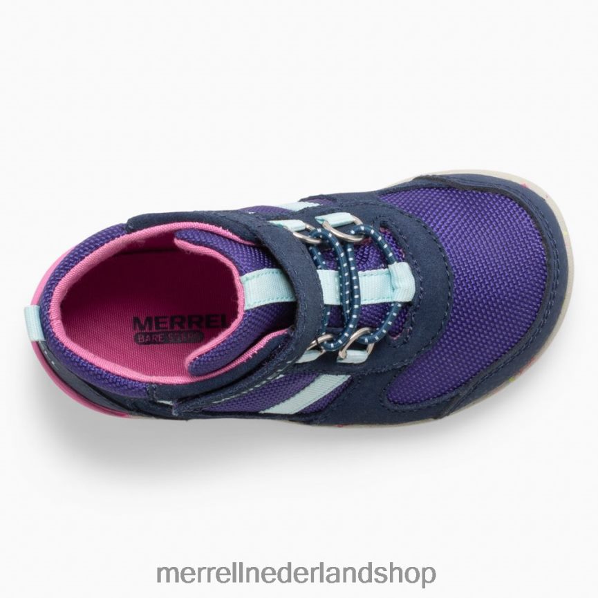 Merrell kinderen 4FFP6T1458 kale trappen nok jr wandelaar (ml166271) schoenen marine/roze