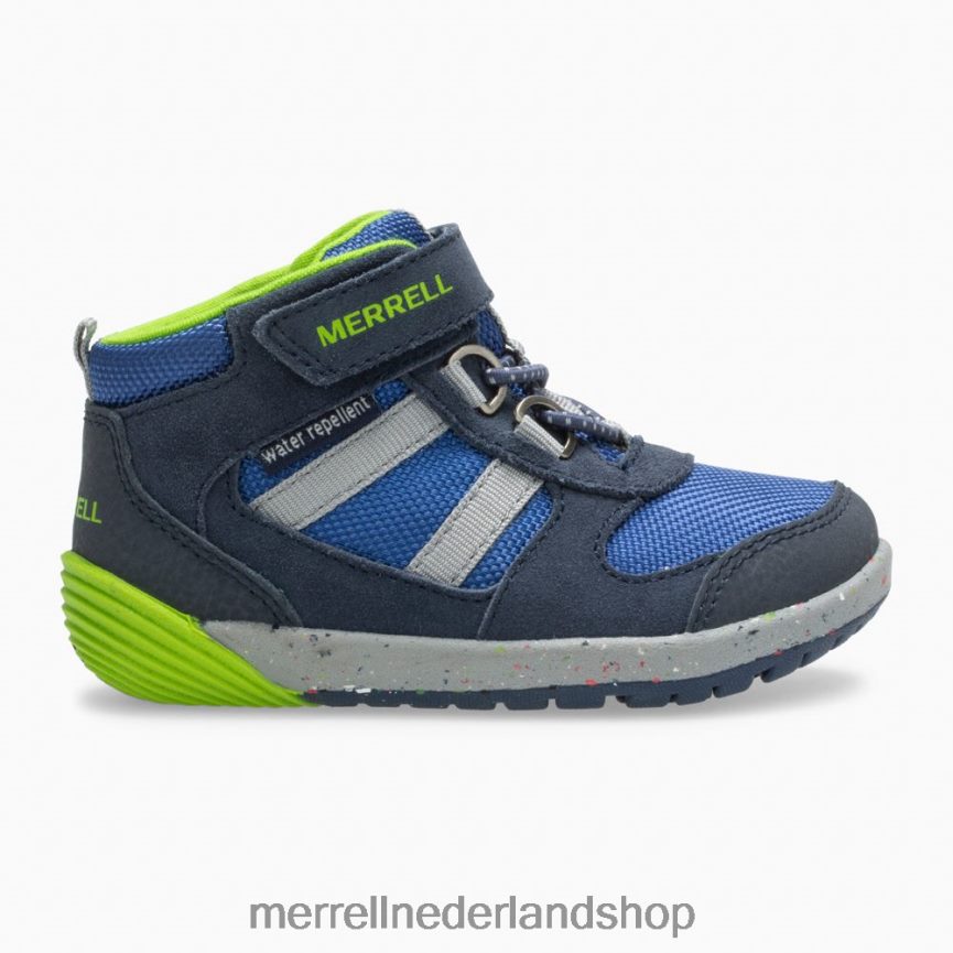 Merrell kinderen 4FFP6T1459 kale trappen nok jr wandelaar (ml262608) schoenen marine/groen