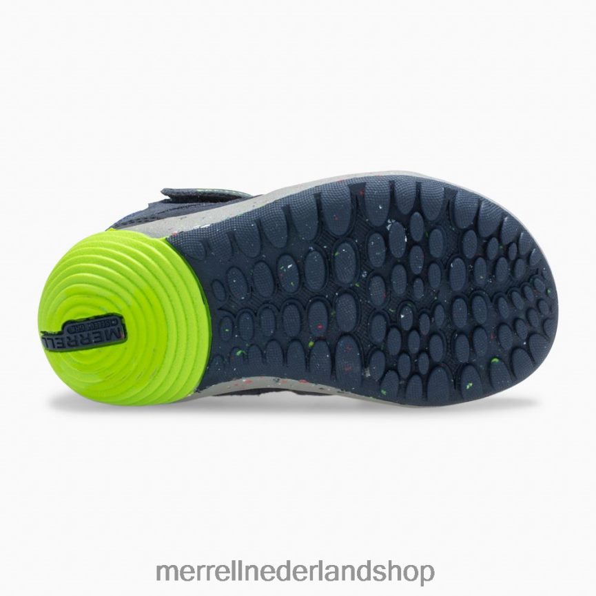 Merrell kinderen 4FFP6T1459 kale trappen nok jr wandelaar (ml262608) schoenen marine/groen
