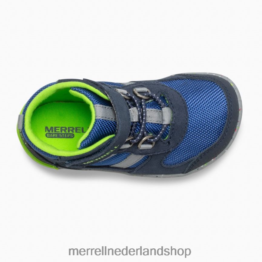 Merrell kinderen 4FFP6T1459 kale trappen nok jr wandelaar (ml262608) schoenen marine/groen