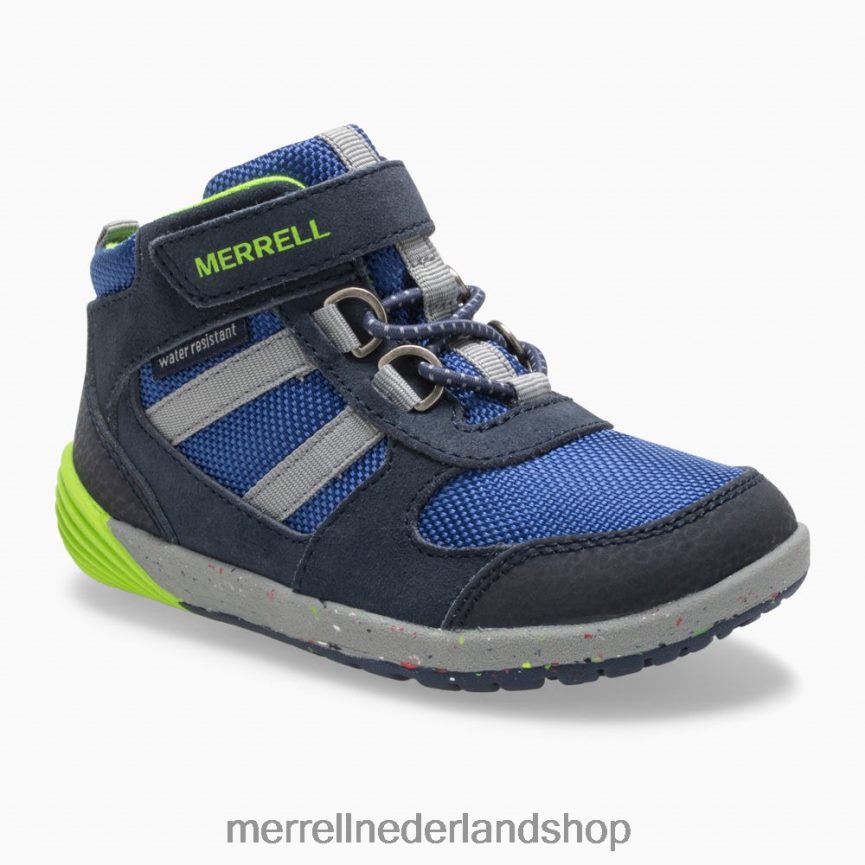 Merrell kinderen 4FFP6T1459 kale trappen nok jr wandelaar (ml262608) schoenen marine/groen