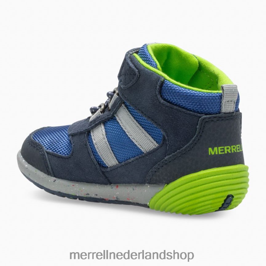 Merrell kinderen 4FFP6T1459 kale trappen nok jr wandelaar (ml262608) schoenen marine/groen
