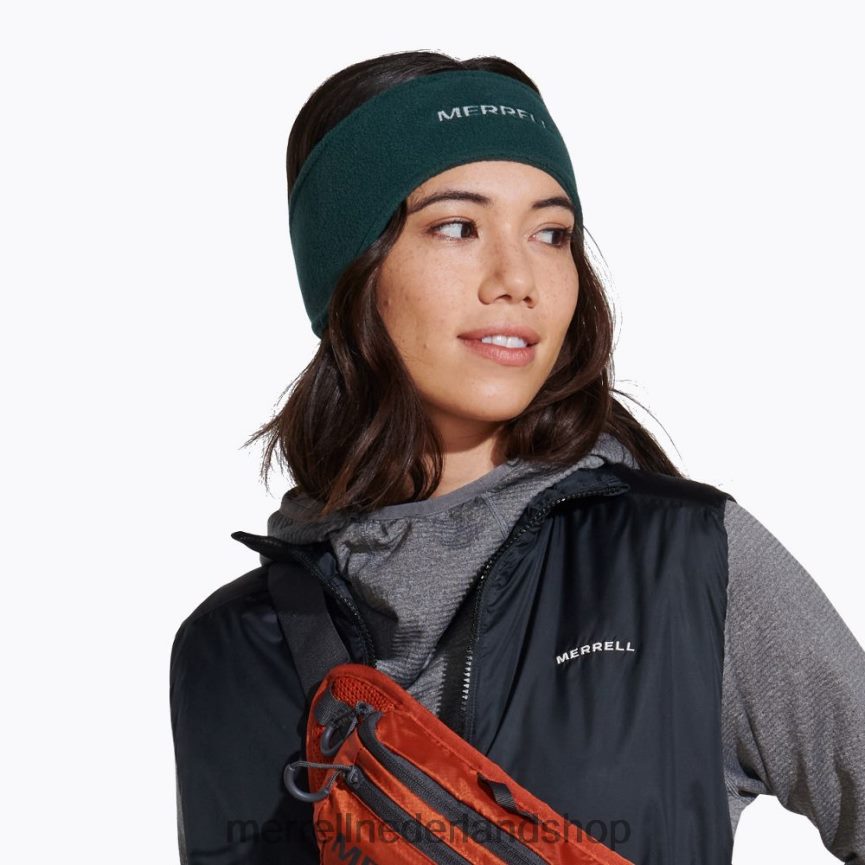 Merrell uniseks 4FFP6T210 klassieke fleece hoofdband (jaf26281-325) accessoires zee mos
