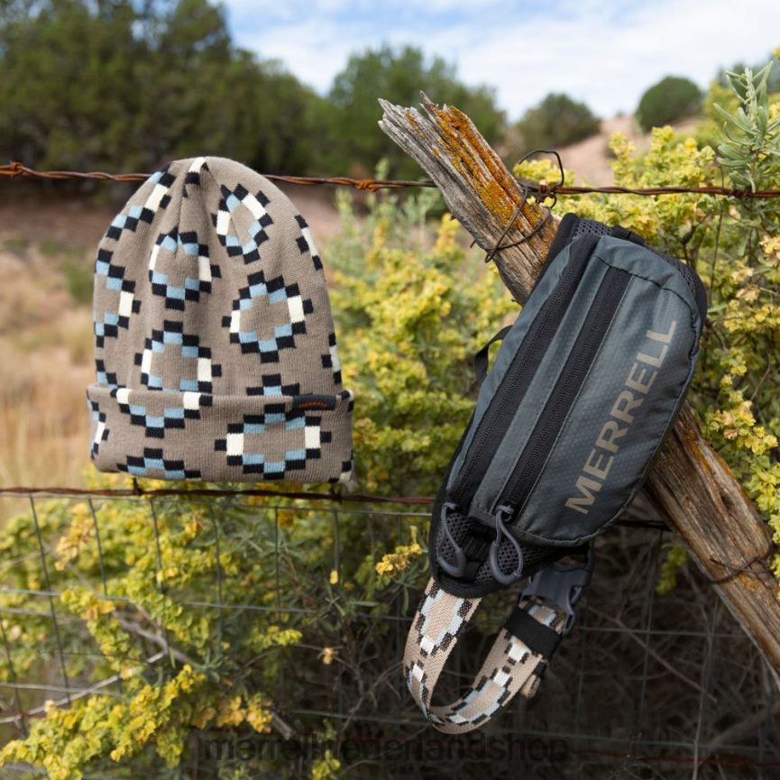 Merrell uniseks 4FFP6T252 jacquard beanie x jordan ann craig (jaf26649-962) accessoires jac afdrukken