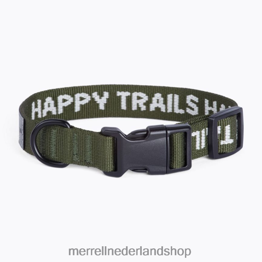 Merrell uniseks 4FFP6T270 hondenhalsband (jaf26691-326) accessoires stoffige olijf
