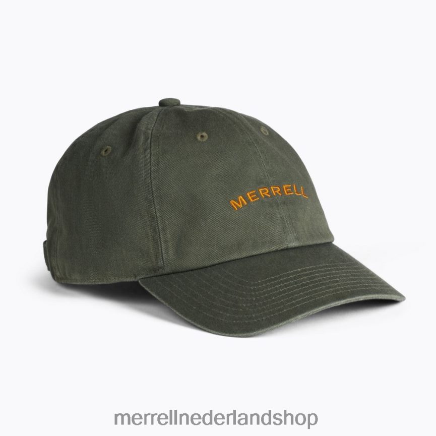 Merrell uniseks 4FFP6T319 mini arch dad hoed (jaf26657-326) accessoires stoffige olijf