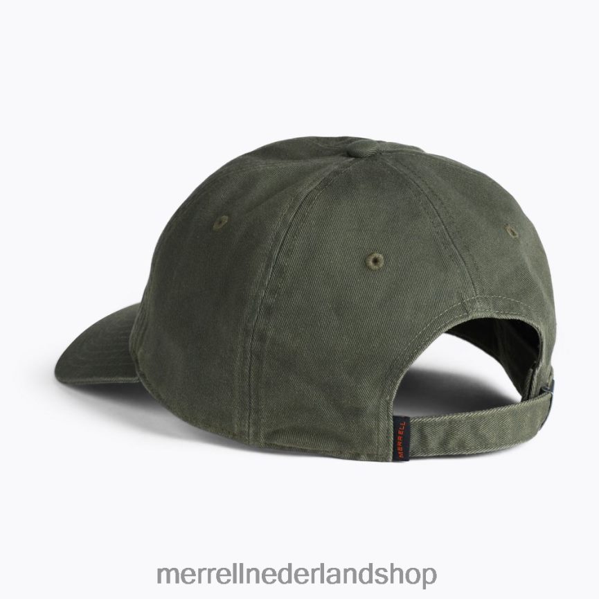 Merrell uniseks 4FFP6T319 mini arch dad hoed (jaf26657-326) accessoires stoffige olijf