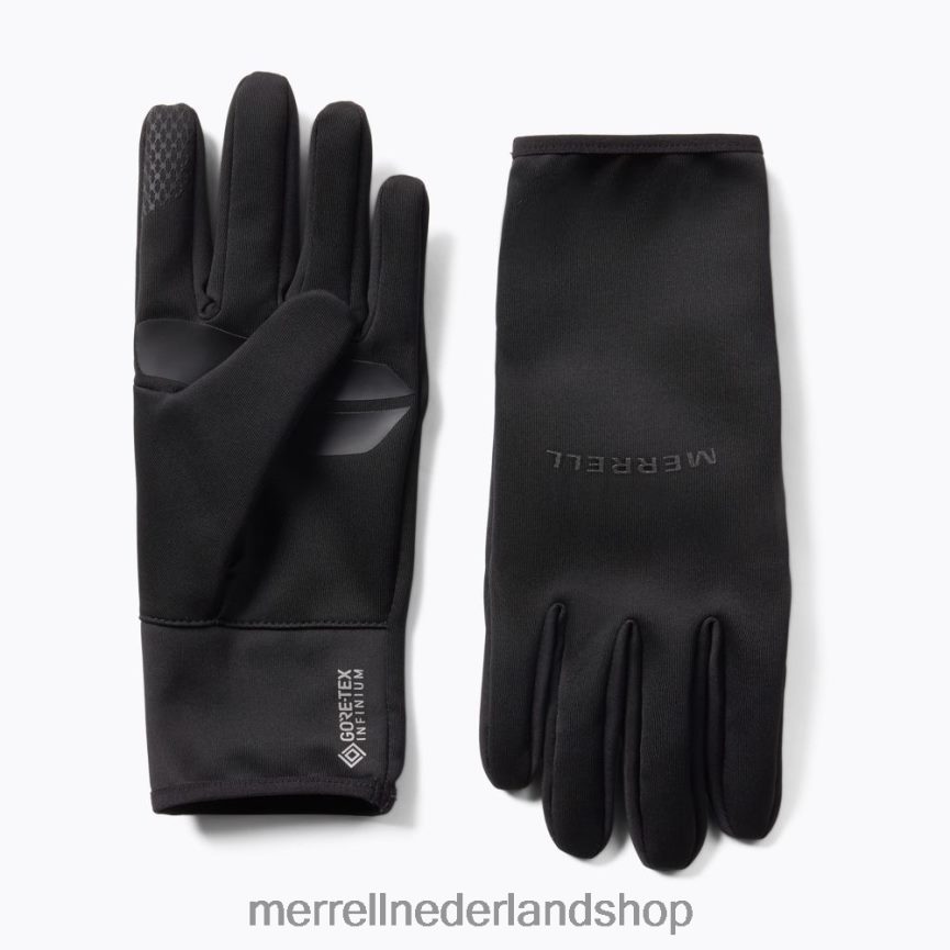 Merrell uniseks 4FFP6T330 gore-tex stretchhandschoen (jaf26724-010) accessoires zwart