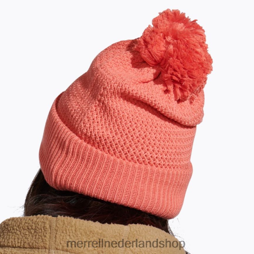 Merrell uniseks 4FFP6T374 Wafelbeanie met bolletjes (jaf26648-627) accessoires as roos