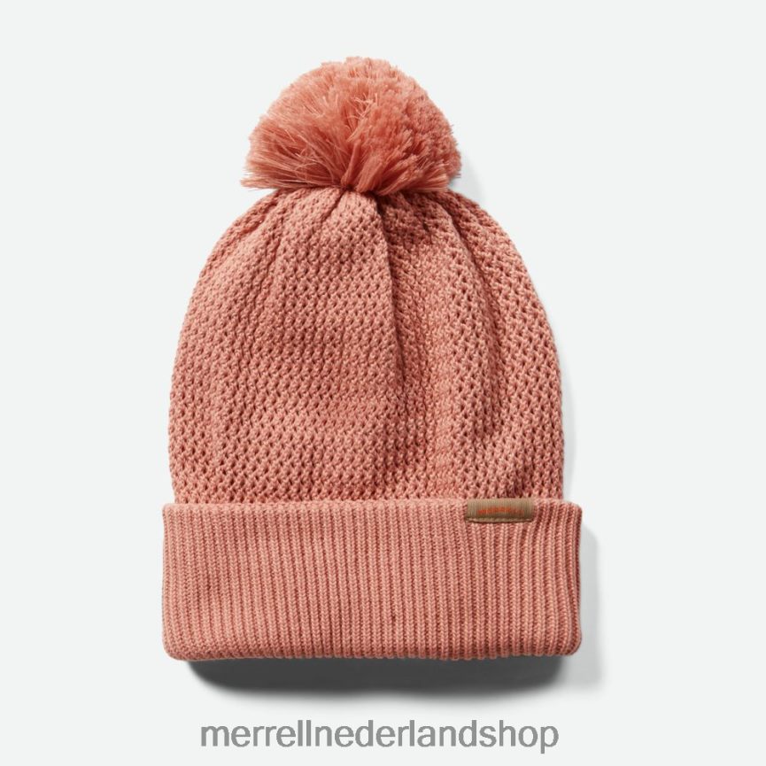 Merrell uniseks 4FFP6T374 Wafelbeanie met bolletjes (jaf26648-627) accessoires as roos