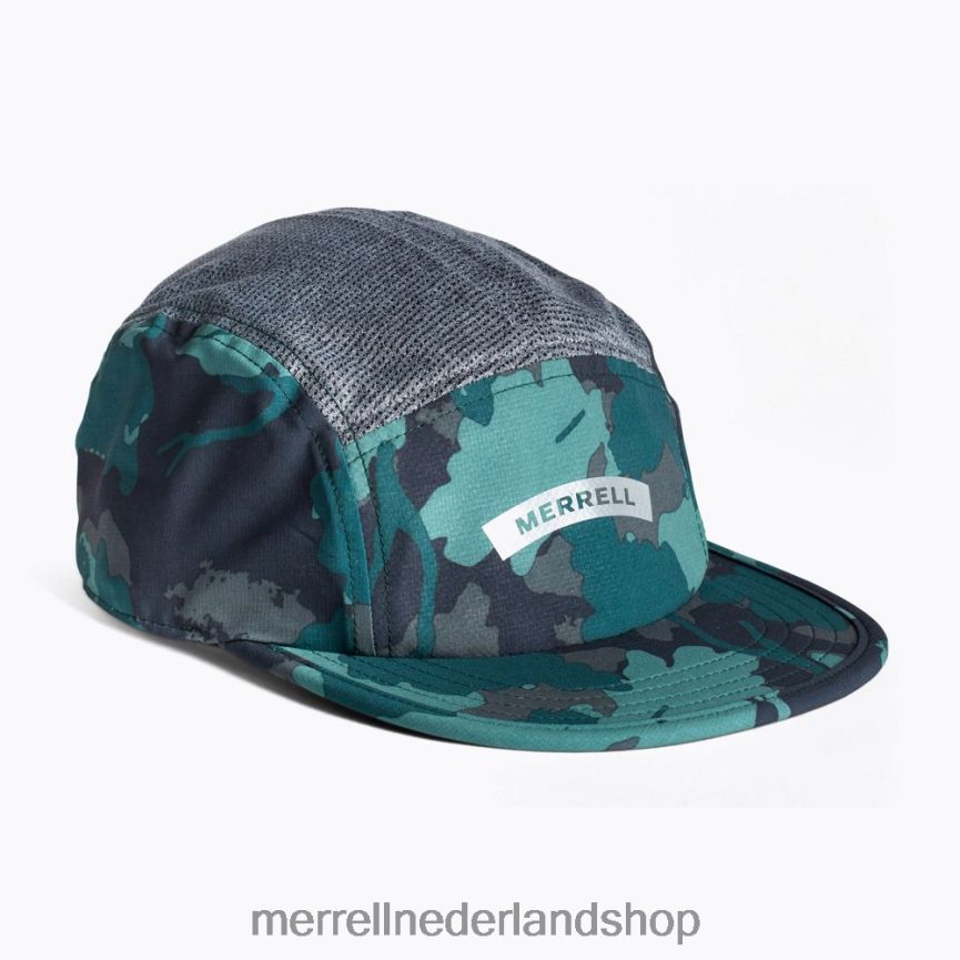 Merrell uniseks 4FFP6T393 pet voor trailrunning (jaf26640-330) accessoires zee mos blad afdrukken