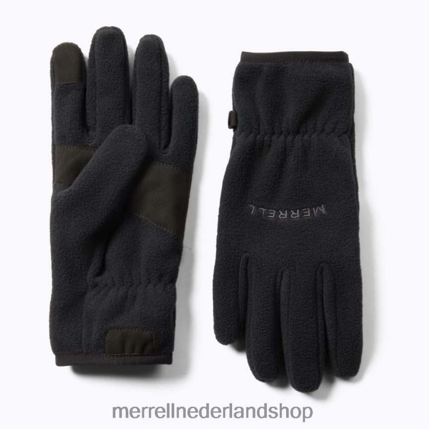 Merrell uniseks 4FFP6T413 klassieke fleecehandschoen (jaf26731-010) accessoires zwart