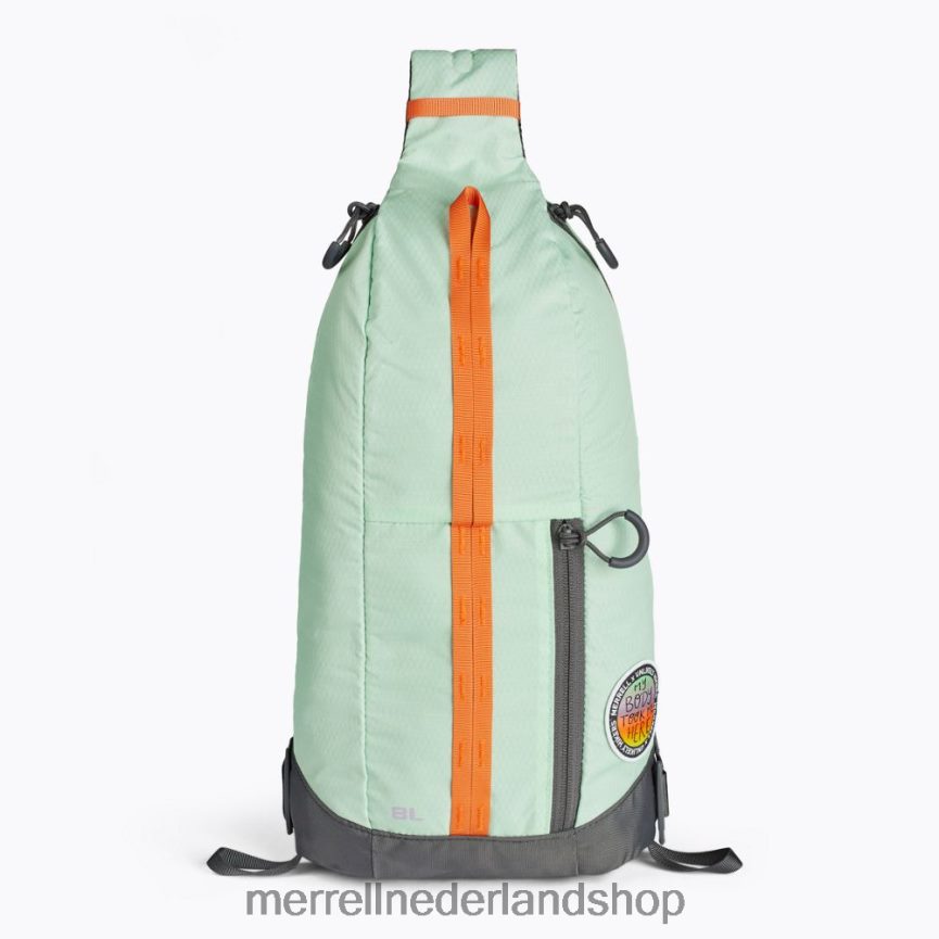 Merrell uniseks 4FFP6T477 crest 8l sling x onwaarschijnlijke wandelaars (jas26688-330) accessoires mist groen