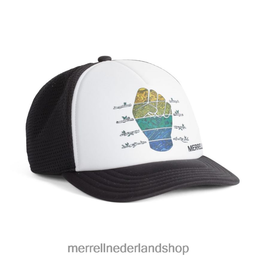 Merrell uniseks 4FFP6T563 buitenshuis voor alle vuist grafische hoed (jas26434-993) accessoires vuist grafisch
