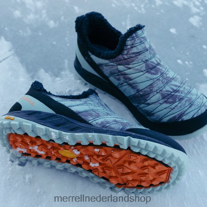 Merrell uniseks 4FFP6T1112 antora sneaker moc x zie amerika (j067300) schoenen arctisch