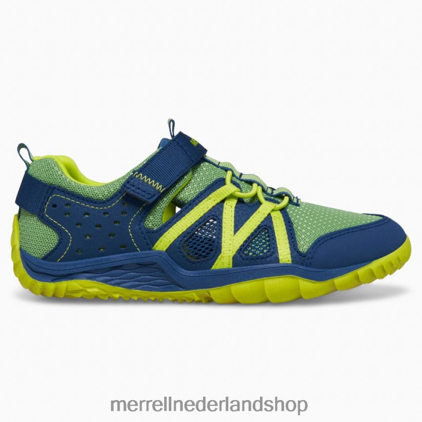 Merrell uniseks 4FFP6T1423 hydrohandschoen (mk266744k) schoenen blauw groen