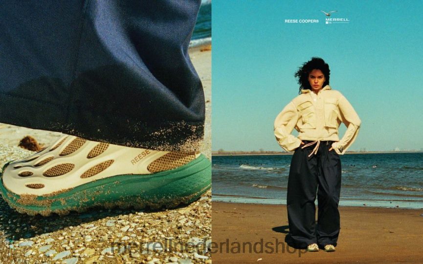 Merrell uniseks 4FFP6T575 hydrorunner x reese cooper (j500285) schoenen kiezelsteen