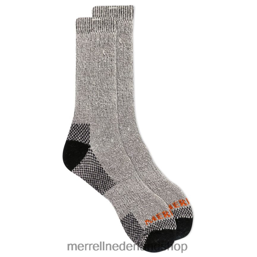 Merrell uniseks 4FFP6T331 wandelaar zwaargewicht crew sok (jsf26882-010) accessoires zwart