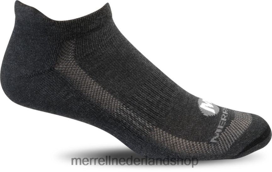 Merrell uniseks 4FFP6T361 gerecyclede laag uitgesneden sokken 3 stuks (jsf24606-041) accessoires grijs gemêleerd assorti