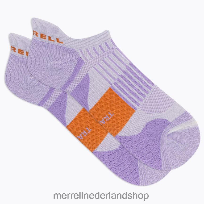Merrell uniseks 4FFP6T420 kussen trail runner tab sok (jss27023-500) accessoires paars