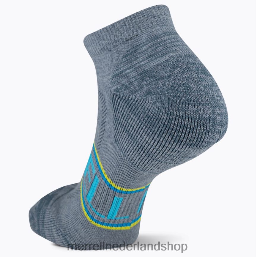 Merrell uniseks 4FFP6T524 gezoneerde laag uitgesneden wandelsok (jss27009-401) accessoires blauwe multi