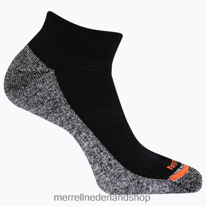 Merrell uniseks 4FFP6T710 actief werk laag uitgesneden 3-pack (jss26714-010) accessoires zwart