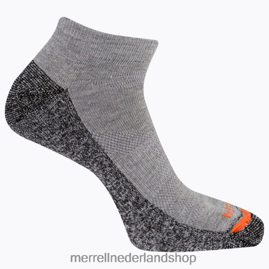 Merrell uniseks 4FFP6T711 actief werk laag uitgesneden 3-pack (jss26714-050) accessoires grijs