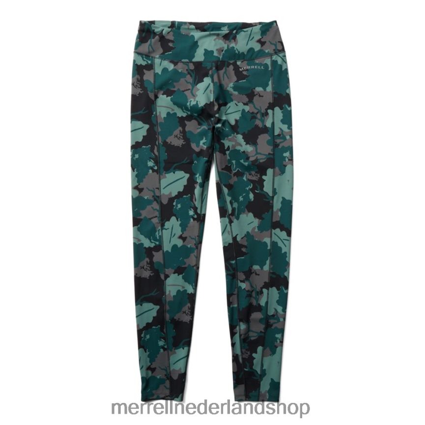 Merrell vrouwen 4FFP6T1194 trailrunning legging (jwf26560-330) kleren zee mos blad afdrukken