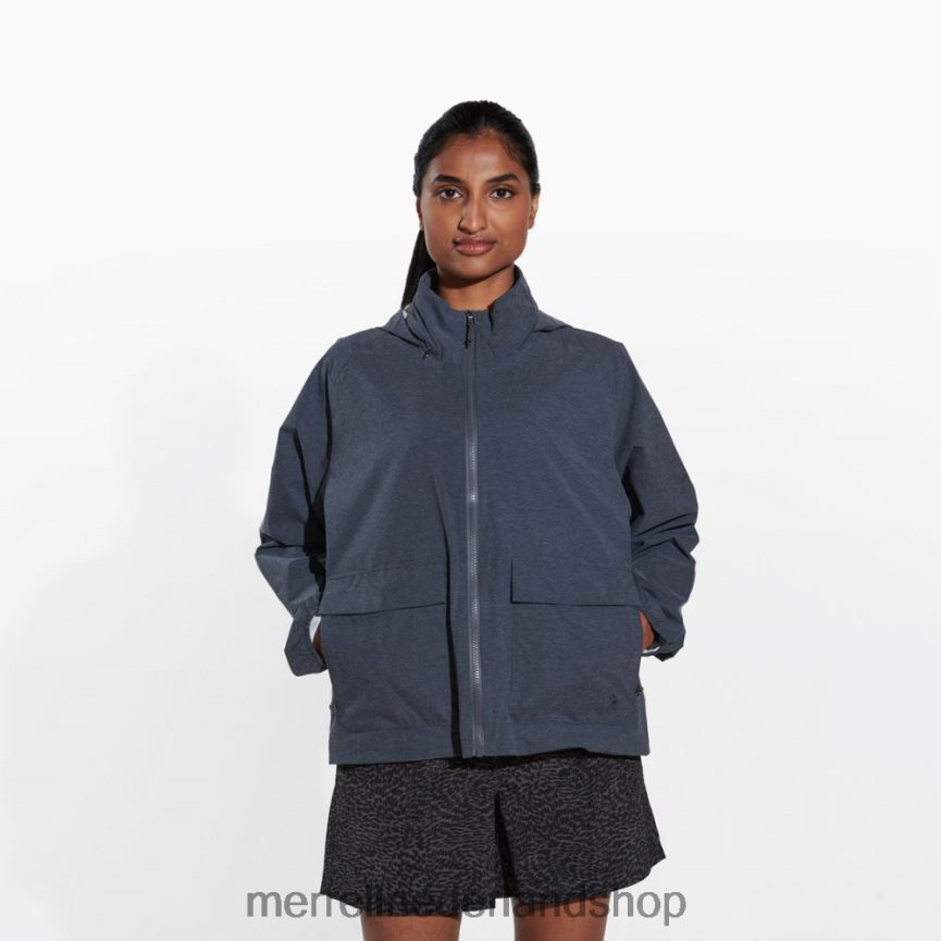 Merrell vrouwen 4FFP6T1183 opvouwbare alpine regenhoes (jws26352-003) kleren zwarte heide