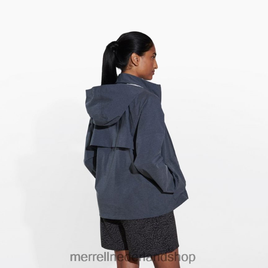 Merrell vrouwen 4FFP6T1183 opvouwbare alpine regenhoes (jws26352-003) kleren zwarte heide