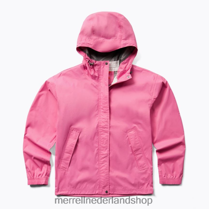 Merrell vrouwen 4FFP6T1252 fallon regenjack (jws26353-495) kleren aardbei maan