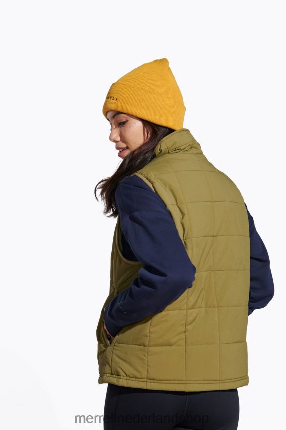 Merrell vrouwen 4FFP6T1313 terrein geïsoleerd vest (jwf26548-174) kleren martini-olijf