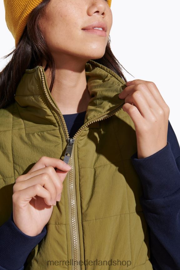 Merrell vrouwen 4FFP6T1313 terrein geïsoleerd vest (jwf26548-174) kleren martini-olijf