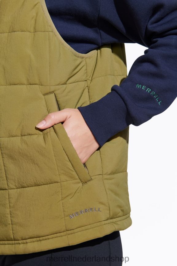 Merrell vrouwen 4FFP6T1313 terrein geïsoleerd vest (jwf26548-174) kleren martini-olijf