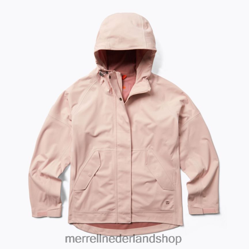 Merrell vrouwen 4FFP6T994 fluisterende regenschelp (jws26351-623) kleren rozen rook