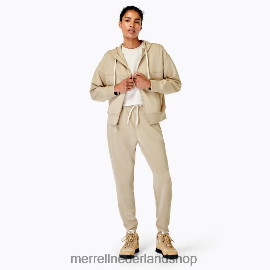 Merrell vrouwen 4FFP6T1012 momentum hoody (jws26767-208) kleren aluminium