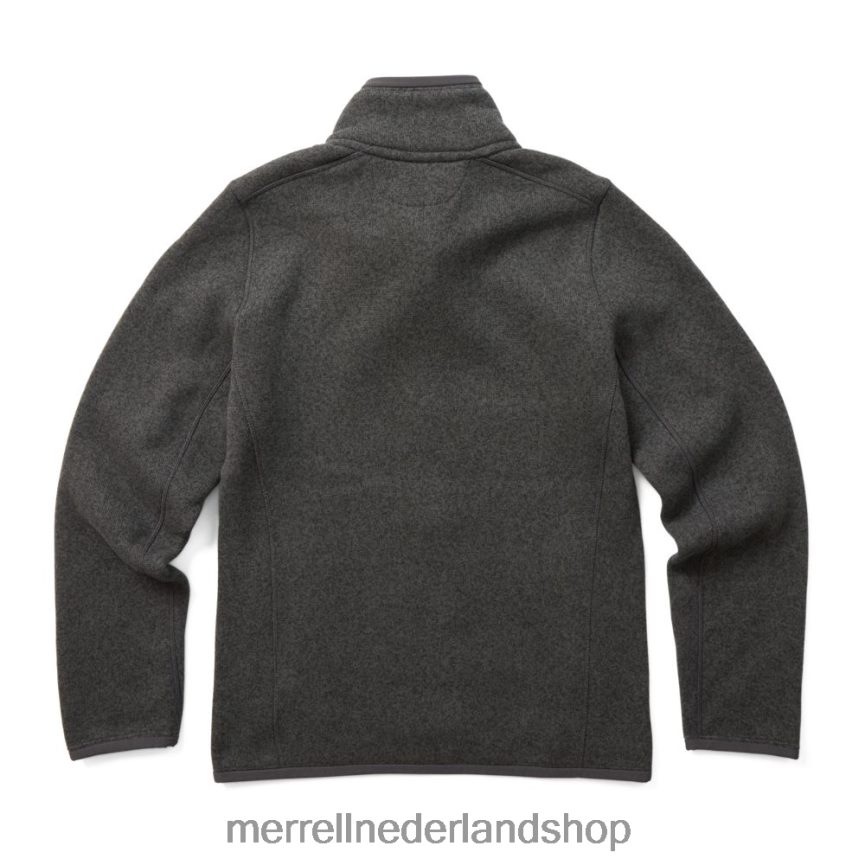 Merrell vrouwen 4FFP6T1144 sweater weather full zip (jwf26298-027) kleren asfalt heide