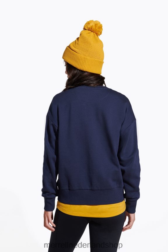 Merrell vrouwen 4FFP6T1153 buiten gemoedstoestand bemanning (jwf26634-353) kleren marine