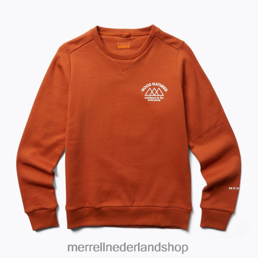 Merrell vrouwen 4FFP6T1230 goedaardige fleece met ronde hals (jwf26633-787) kleren pottenbakkers klei