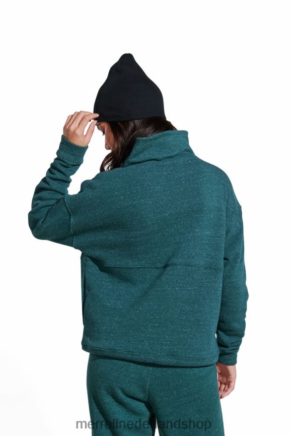 Merrell vrouwen 4FFP6T1321 dianthus sweatshirt (jwf26638-329) kleren zee mos heide