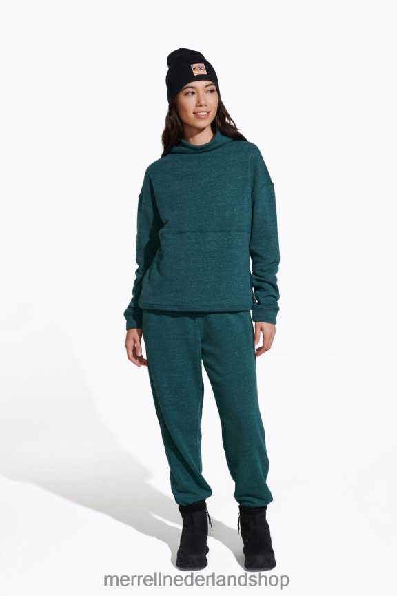 Merrell vrouwen 4FFP6T1321 dianthus sweatshirt (jwf26638-329) kleren zee mos heide