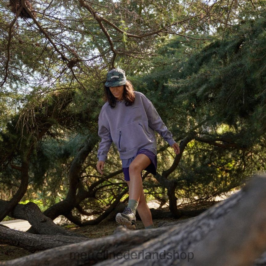 Merrell vrouwen 4FFP6T1330 scout trui met capuchon (jws26355-787) kleren pottenbakkers klei