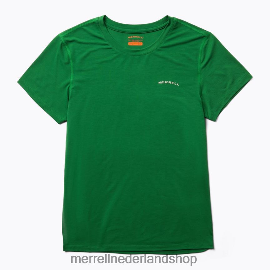 Merrell vrouwen 4FFP6T1001 T-shirt voor dagelijks gebruik met tencel (jws26442-320) kleren overvloedig groen
