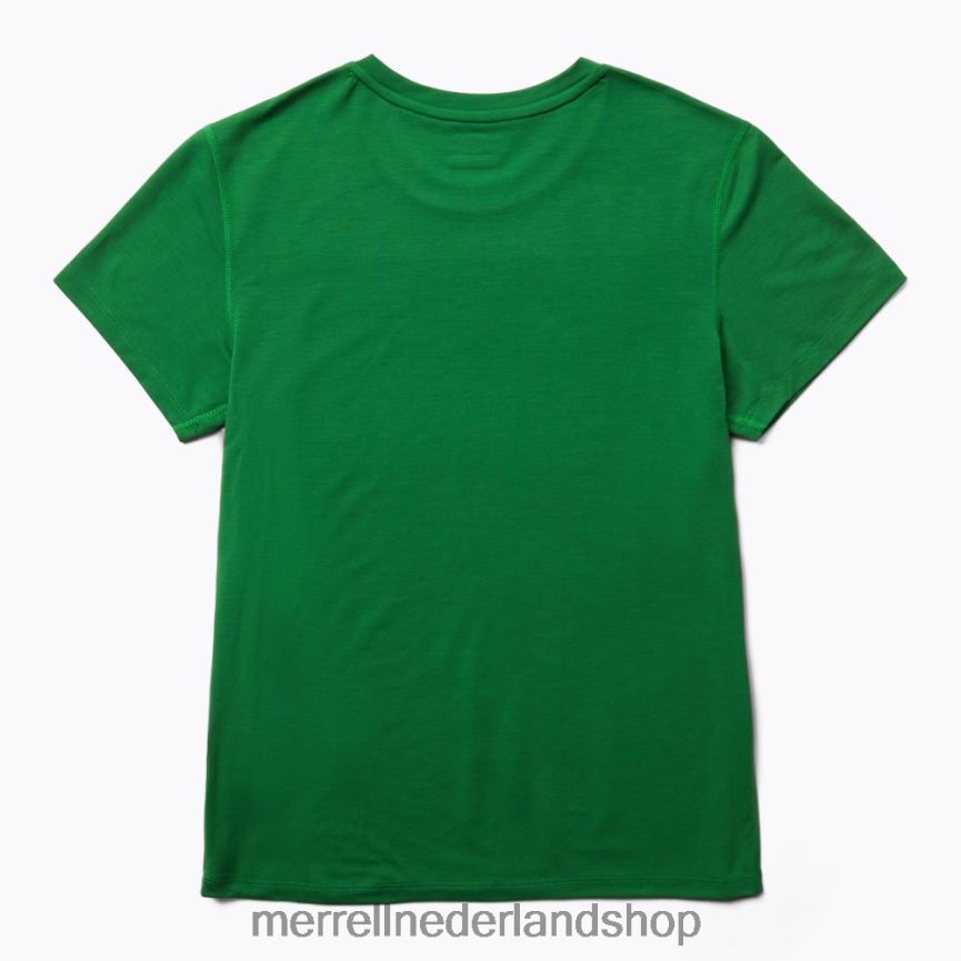 Merrell vrouwen 4FFP6T1001 T-shirt voor dagelijks gebruik met tencel (jws26442-320) kleren overvloedig groen