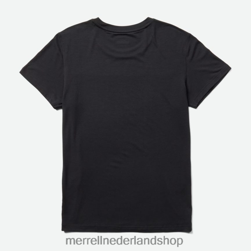 Merrell vrouwen 4FFP6T1002 T-shirt voor dagelijks gebruik met tencel (jws26442-010) kleren zwart