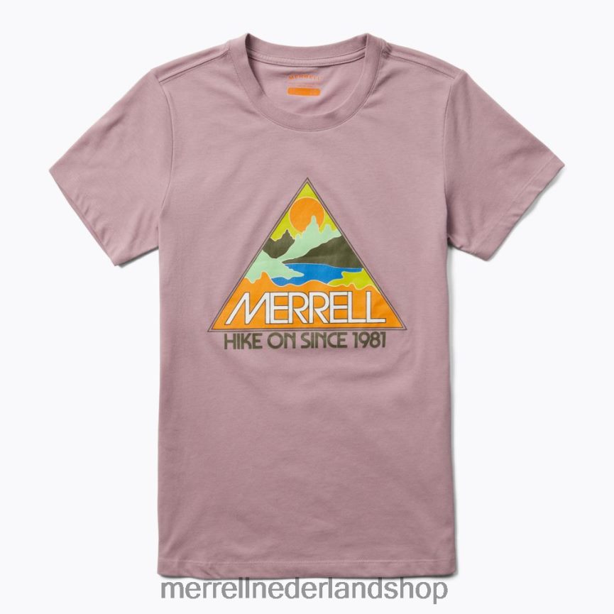 Merrell vrouwen 4FFP6T1005 triangel T-shirt (jws26825-494) kleren vlierbes