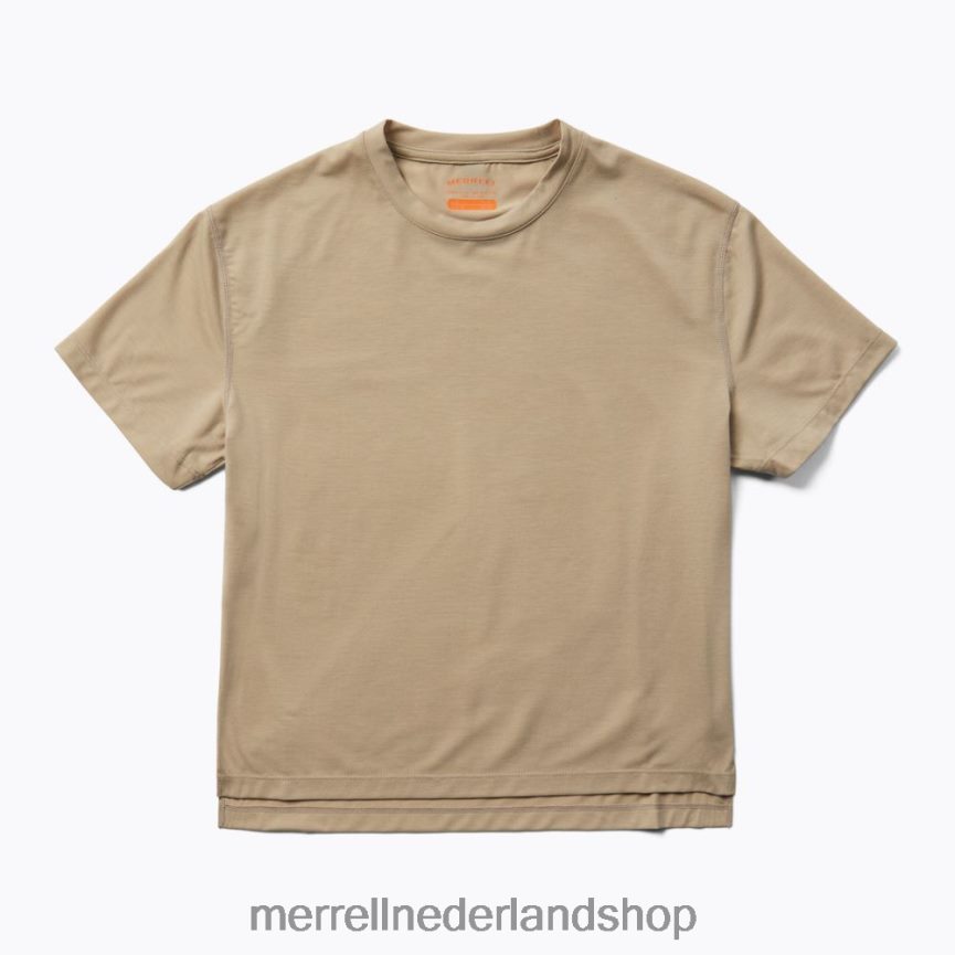Merrell vrouwen 4FFP6T1008 perfect T-shirt met tencel (jws26864-208) kleren aluminium