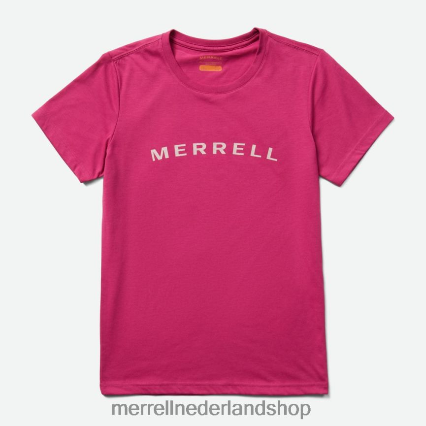 Merrell vrouwen 4FFP6T1300 wordmark T-shirt met korte mouwen (jws26368-625) kleren cactus bloem